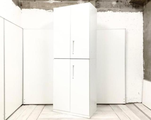 【中古】HSシリーズ  ウチダ（UCHIDA) ハイキャビネット／両開き＋両開き