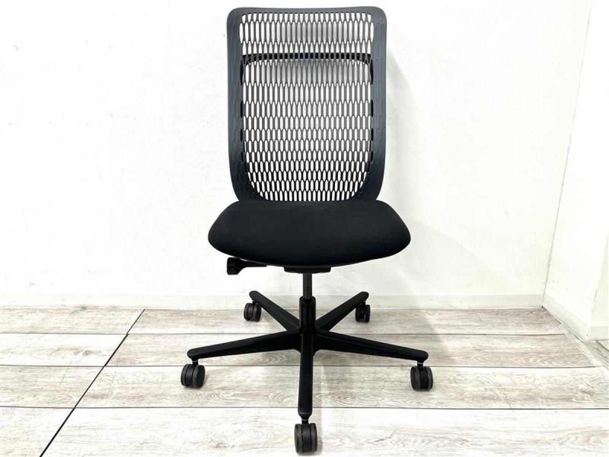 レビュー高評価のおせち贈り物 中古】AJチェア 519910 肘無ハイバックチェア ウチダ/UCHIDA デスクチェア