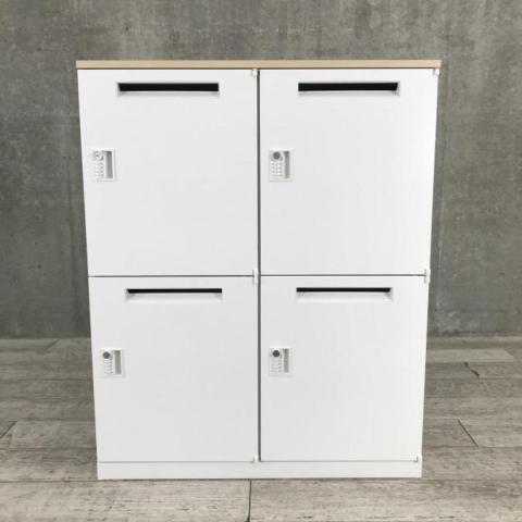 【中古】その他シリーズ  ウチダ（UCHIDA) 4人用パーソナルロッカー