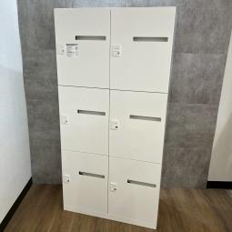 ★美品★2022年製★オカムラ製の6人用パーソナルロッカー【レクトラインシリーズ】が入荷しました！　＊福岡市で、中古オフィス用品・オフィス家具をお探しなら「オフィスバスターズ福岡南店」へ＊