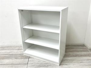 【定価約7万円】【書類や備品の整理におすすめなオープン書庫！】■コクヨ/エディア　■ホワイト　■オープン書庫　■　■在庫1台のみ！