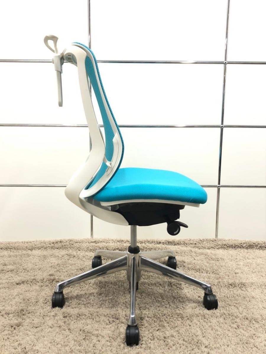 中古】シルフィーメッシュ オカムラ/okamura 肘無ハイバック