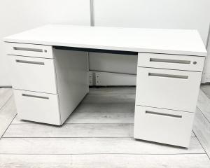 【ロット提案可能！】両袖付きで収納量抜群！広い天板！上長用デスクとしてもおすすめ！【外部倉庫在庫品】【AO】【TOGS】
■イトーキ/CZR/ホワイト　 横幅1400㎜