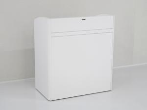【遠方倉庫在庫品】オカムラ製の演台が入荷されました！なかなか入荷のないレア商品です！　ホワイト　メラミン化粧板【RA】