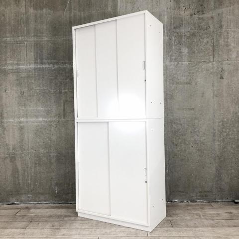コクヨ　KOKUYO⭐️書庫(本棚) ハイキャビネット／両開き＋3段ラテラル 中古】エディア コクヨ/KOKUYO ハイキャビネット／両開き＋3段