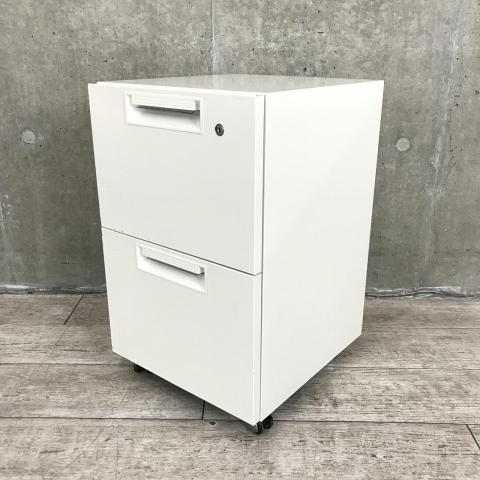 【中古】LEED LE-A046SC-2 プラス（PLUS） ワゴン2段