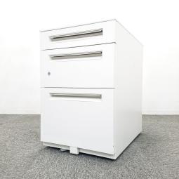 【1台限定入荷】　内田洋行　STワゴン　ホワイト　オフィスバスターズ　梅田本店