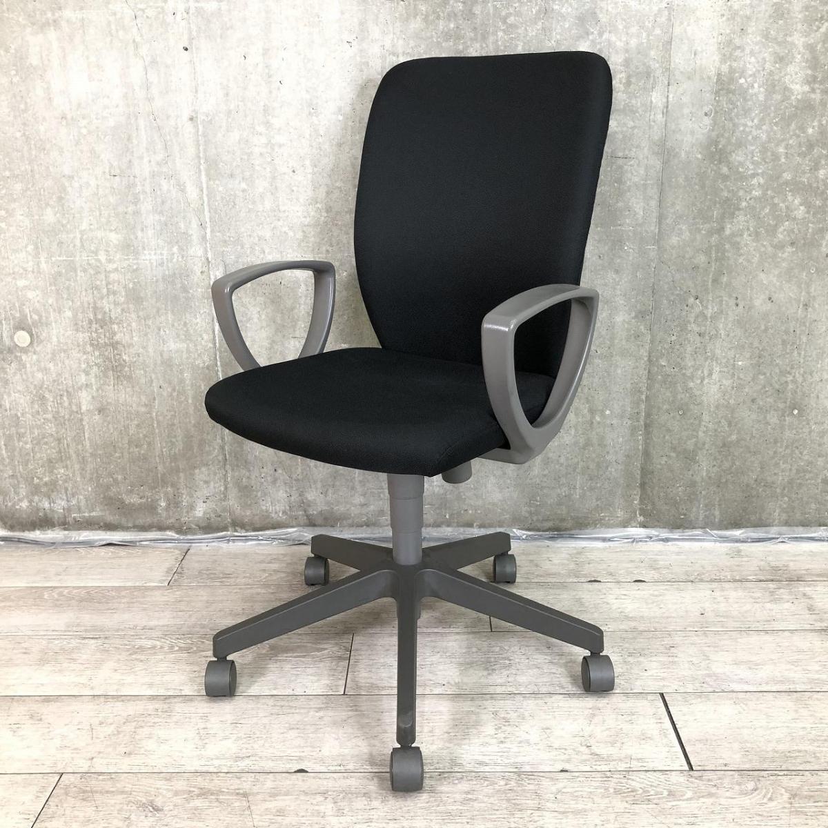 【KOKUYO】『コクヨデスクチェア　チェロ(Cello)　肘置き付　ブラック』 KOKUYO】『コクヨデスクチェア チェロ(Cello) 肘置き付 ブラック