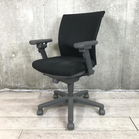 【中古】トレンザチェア  コクヨ（KOKUYO） 肘付ローバックチェア