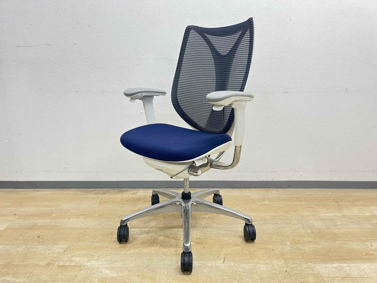 【中古】 サブリナ オカムラ/okamura 肘付ハイバックチェア 中古】サブリナ オカムラ/okamura 肘付ハイバックチェア 520906