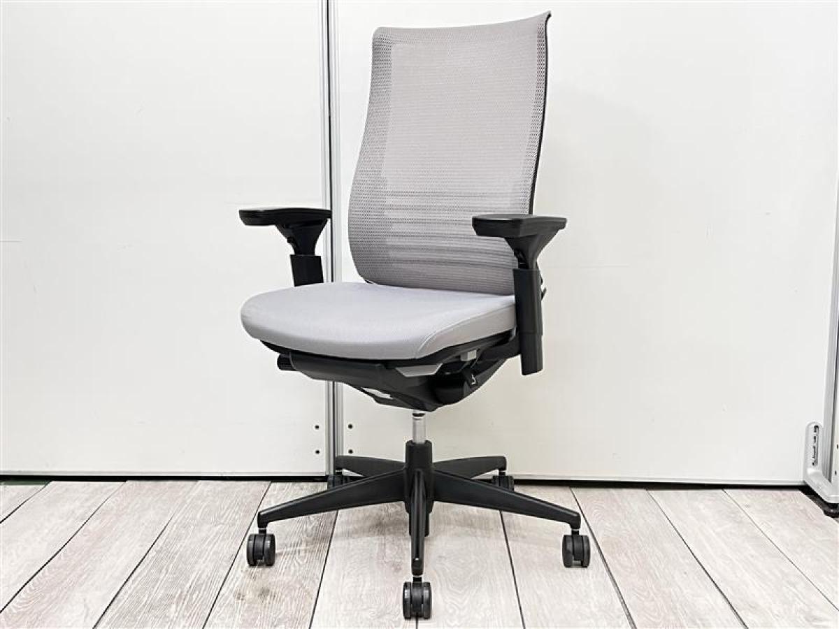 【在庫入替セール品！】自由度の高い稼働肘付き！法人にも個人にも人気ベゼルチェアのシリーズです！
■コクヨ/ベゼル/グレー
                        ベゼル 樹脂脚
                                    中古
            