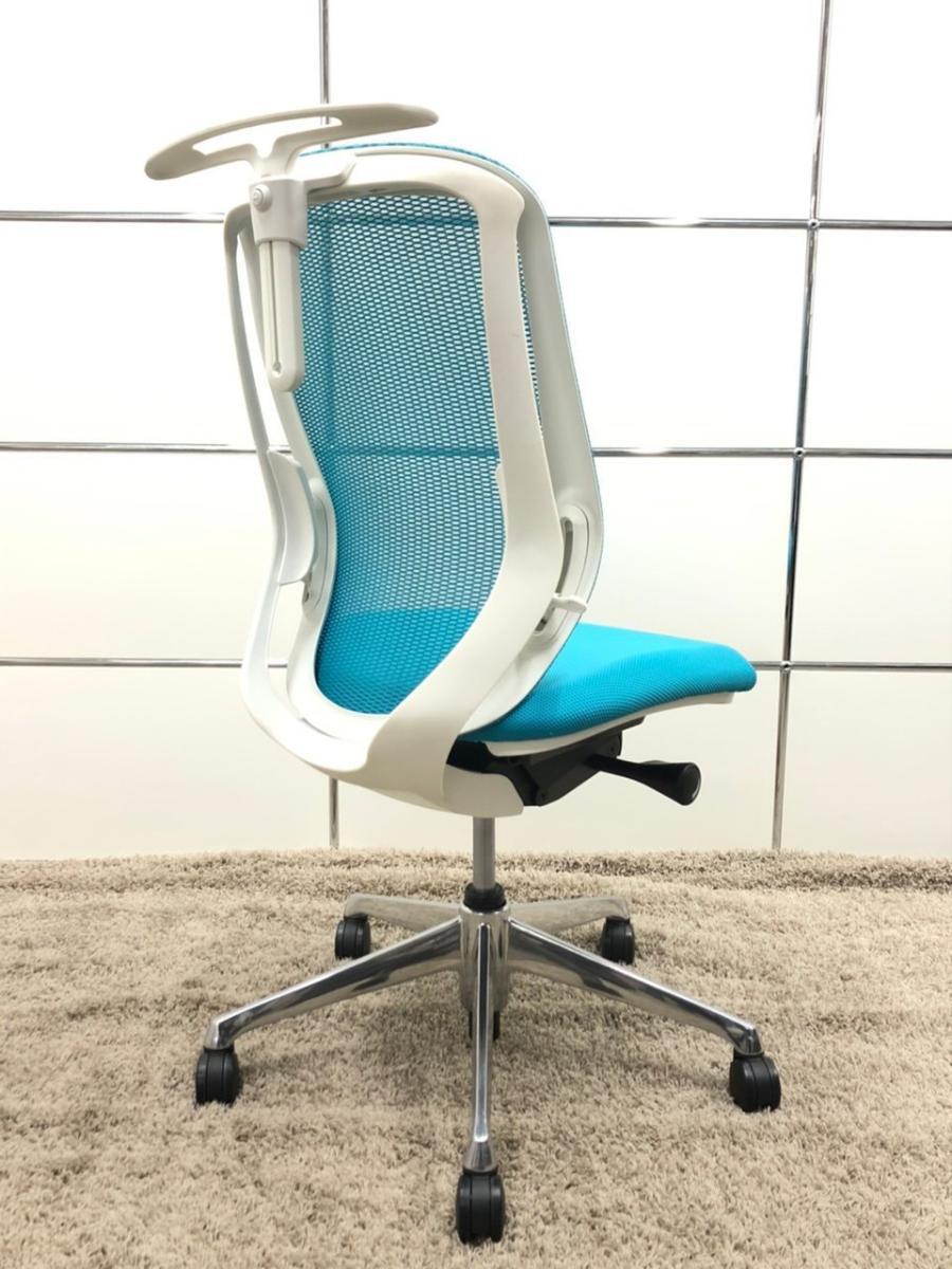 中古】シルフィーメッシュ オカムラ/okamura 肘無ハイバックチェア