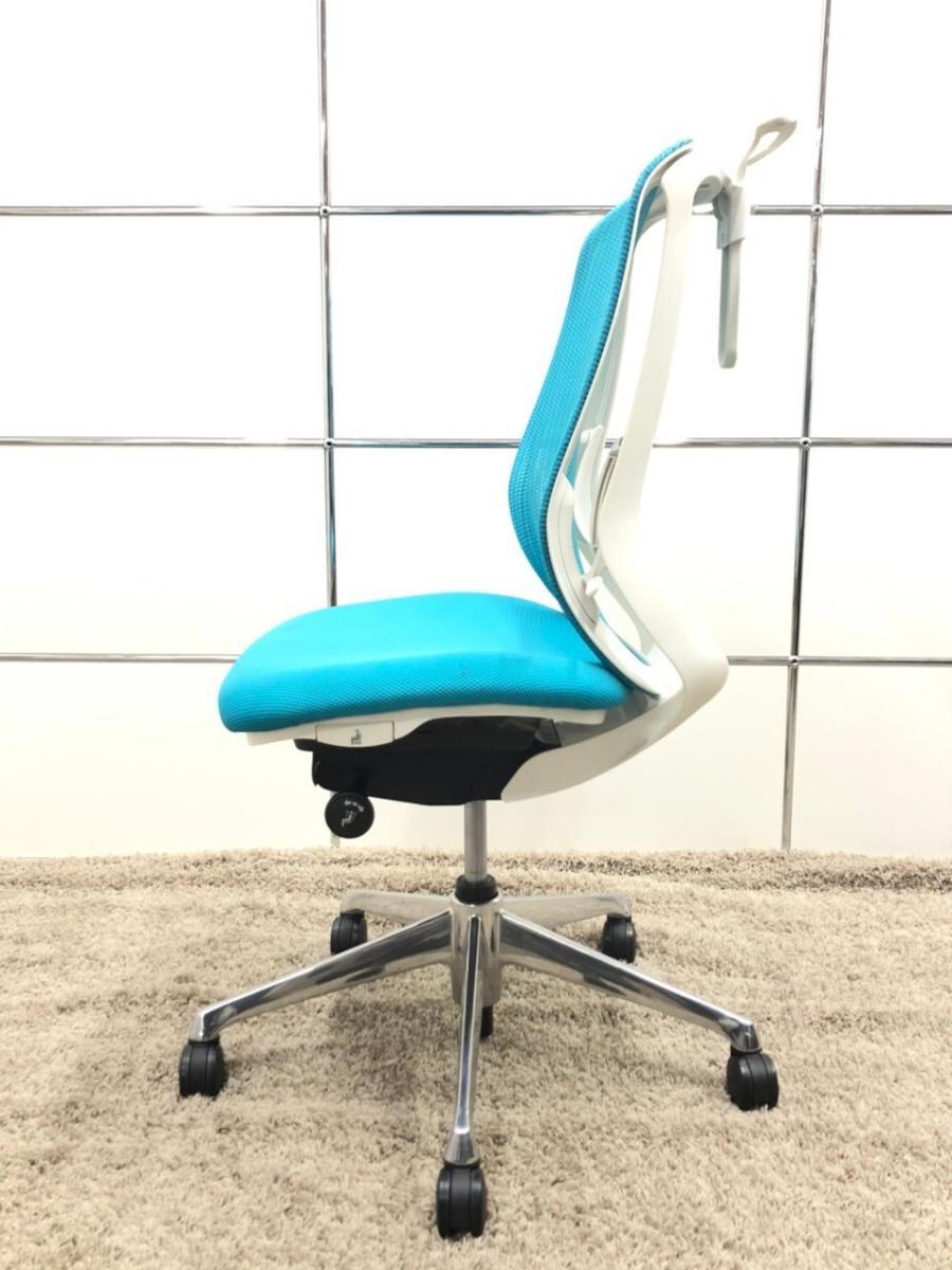 中古】シルフィーメッシュ オカムラ/okamura 肘無ハイバックチェア