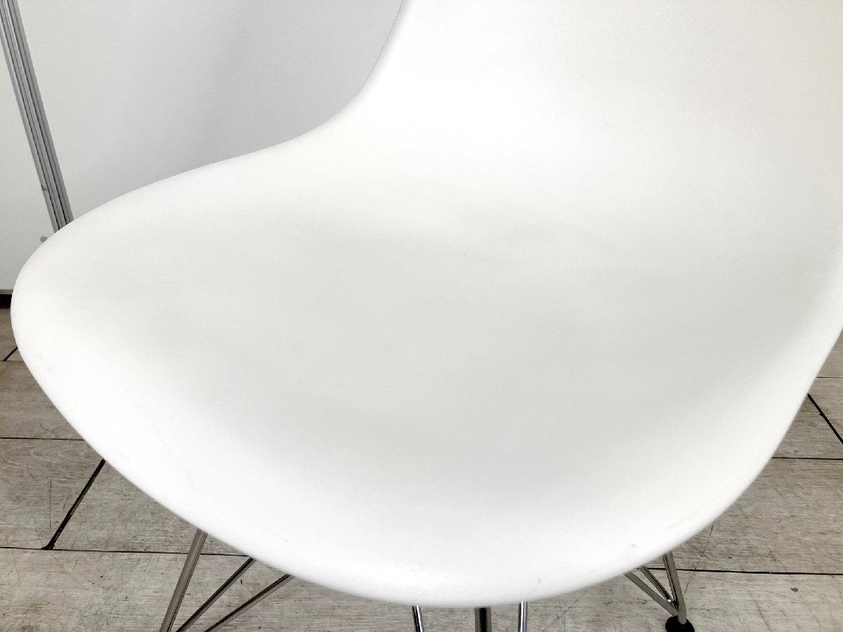 美品 HermanMiller ハーマンミラー イームズ シェルチェア ホワイト ハーマンミラー / Herman Miller | Eames side shell chair
