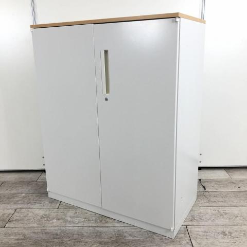 【中古】HSシリーズ  ウチダ（UCHIDA) ローキャビネット／両開き