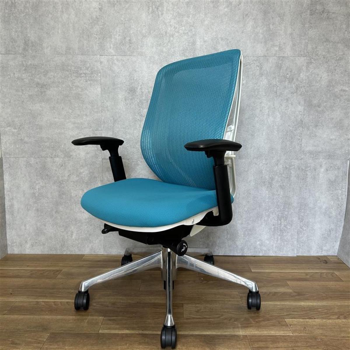 【西】　※※残り２脚限定※※★クレジットカード決済優先★【福岡西店在庫】　【オカムラ製】【シルフィー】【可動肘】【ポリッシュ脚シルバー】【ライトブルー】【熊本オフィス家具】【熊本中古家具】【中古事務什器】【中古チェア】【中古椅子】【半導体】　＊熊本市で、中古オフィス用品・オフィス家具をお探しなら「オフィスバスターズ熊本サテライト店」へ＊※サテライトは商談スペースのみの為、在庫は福岡の在庫を掲載しております。商品につきましてはお電話にてお問い合わせください。
                        シルフィー
                                    中古
            