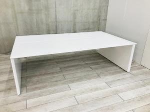 【人気商品】次世代ワークステーションの決定版！中古　フリーアドレスデスク　オフィスデスク　テレワーク　W2800　ホワイト　カフェ