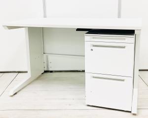【セット商品（デスク＆ワゴン）】平机  疑似片袖デスク オススメ(おすすめ) 大人気 ・ITOKI/イトーキ ・CZR/シーゼットアール ※横浜本店撮影画像※