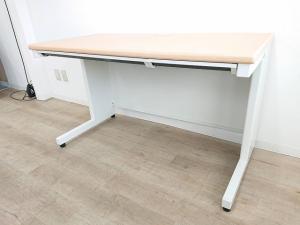 【奥行600ｍｍサイズ平机の入荷です】【ナチュラルカラー天板】/オススメ(おすすめ) /人気商品【弊社使用欄：A01018459】■プラス/フラットライン/平机/幅1200mm/奥行600mm