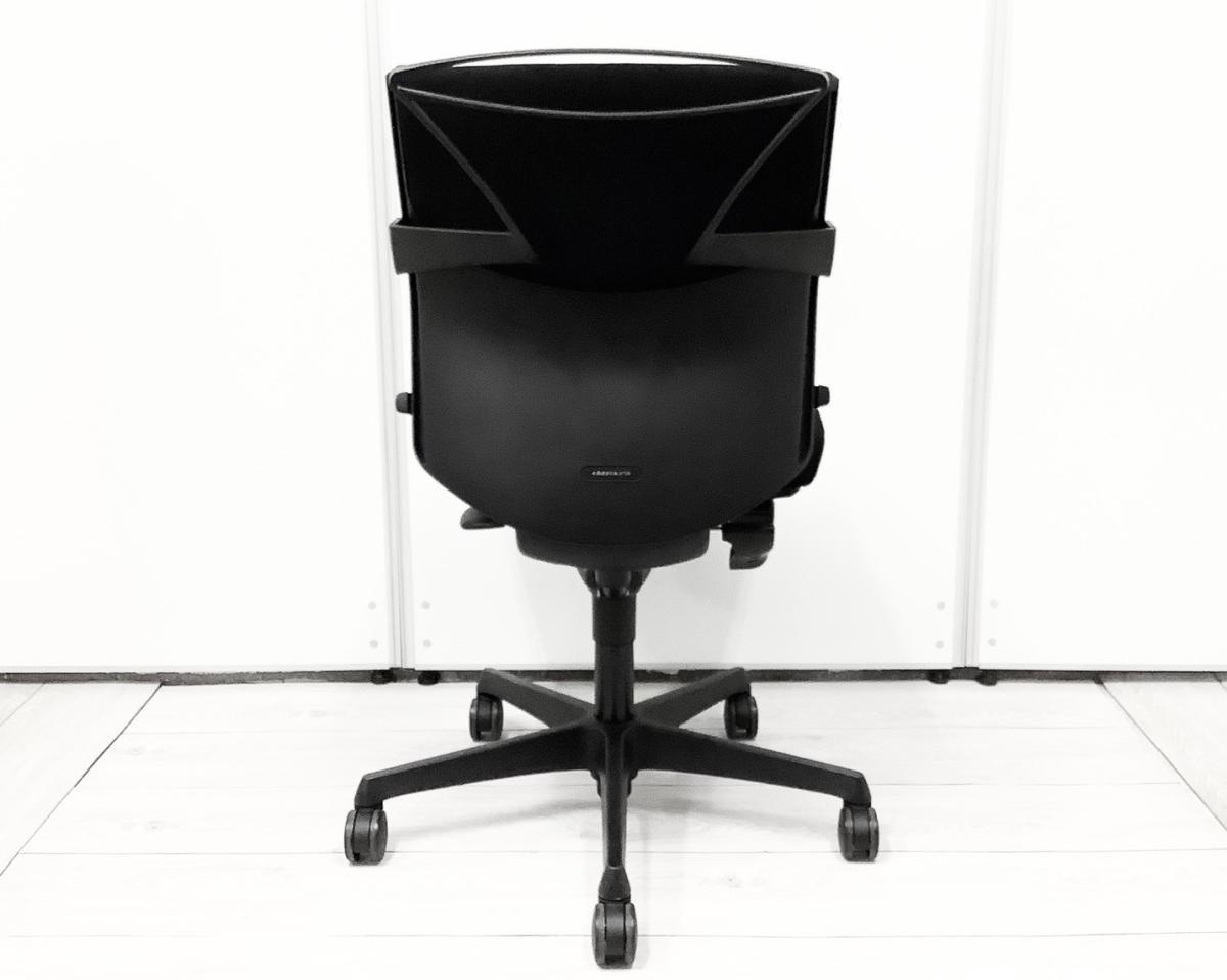 【未使用】2020年製　オカムラ　エスクード　ローバック　肘なし　グレー 中古】エスクード オカムラ/okamura 肘無ローバックチェア
