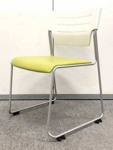 【極美品】ITOKI　アンビアチェア　チェア　椅子　スタッキングチェア　オシャレ 極美品】ITOKI アンビアチェア チェア 椅子 スタッキングチェア