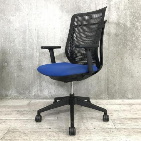 【中古】AJチェア  ウチダ（UCHIDA) 肘付ハイバックチェア