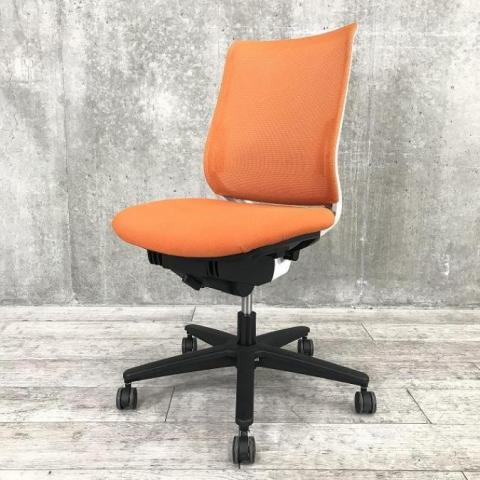 【中古】ミトラシリーズ  コクヨ（KOKUYO） 肘無ローバックチェア