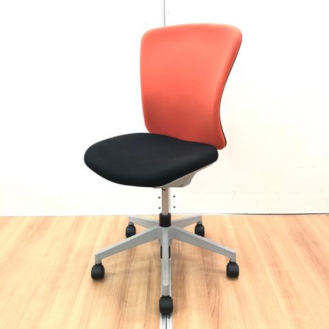 【中古】Valche  イナバ（INABA) 肘無ハイバックチェア