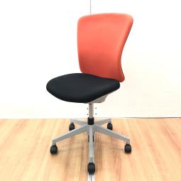 【在庫入替セール品！】【ローコストチェアの定番！】【使いやすいスタンダードなデザイン！】/オススメ(おすすめ) /人気商品【弊社使用欄：A01016716】ハイバック/肘無し/オレンジ × ブラック/inaba/Valche■イナバ/バルチェ