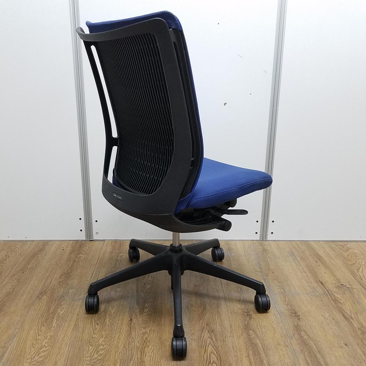 ヴィスコンテチェア オカムラ/okamura 肘無ハイバックチェア 中古】ヴィスコンテチェア オカムラ/okamura 肘無ハイバック