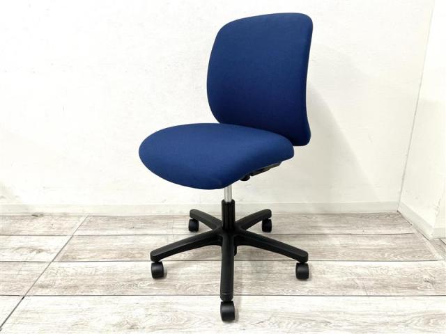 【中古】ボニートチェア KT-140GK-T1N4 イトーキ（ITOKI） 肘無ローバックチェア