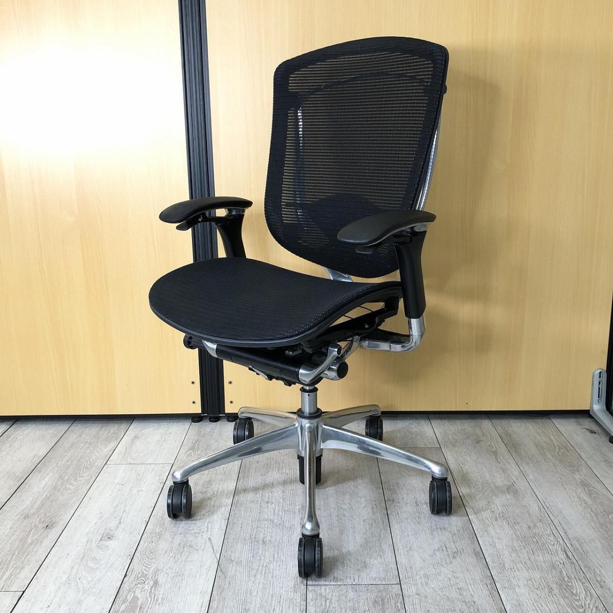 中古】コンテッサチェア CM31AB FBH1 オカムラ/okamura 肘付