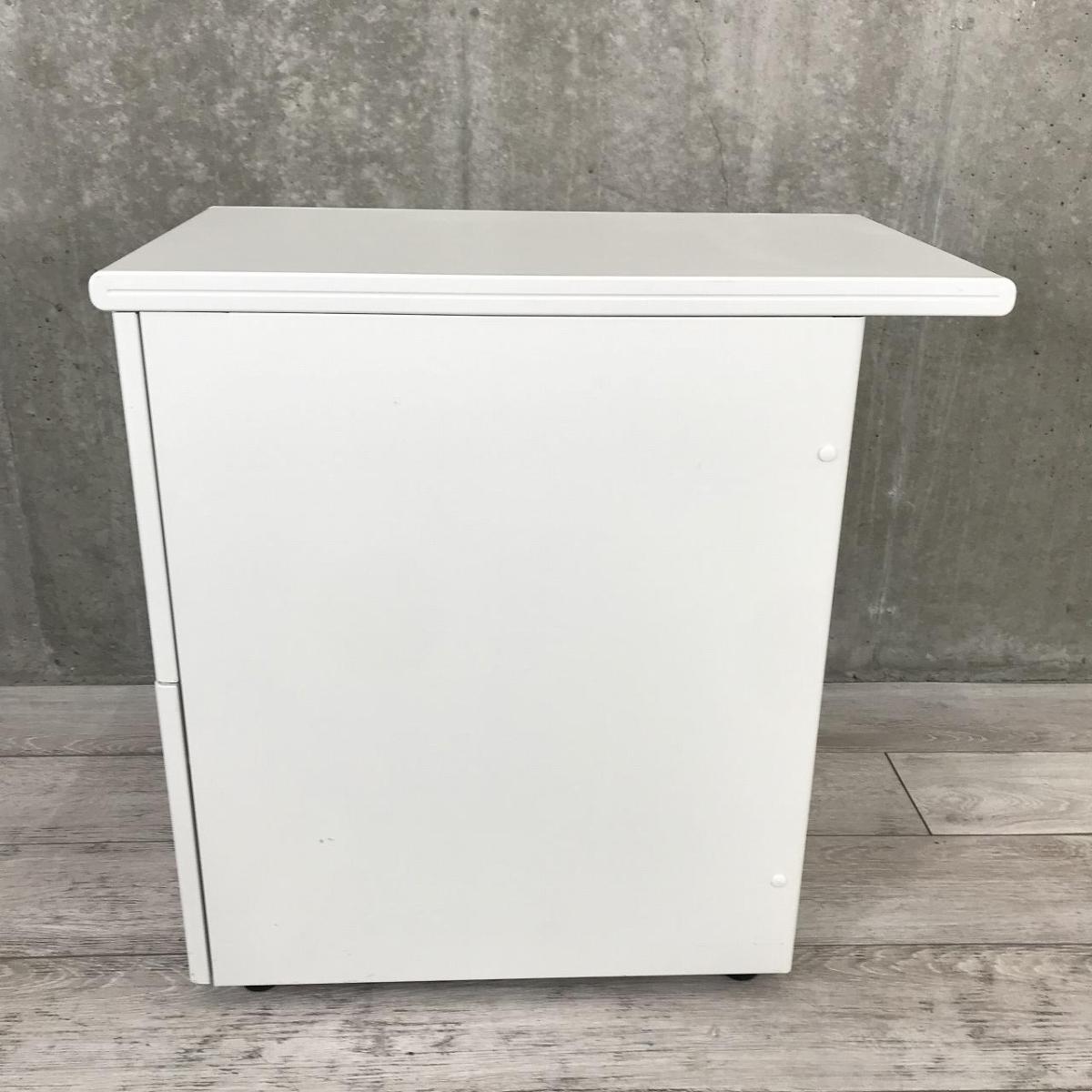 中古】LA RY-047D-2 WH プラス/PLUS 脇机2段 523152 - 中古