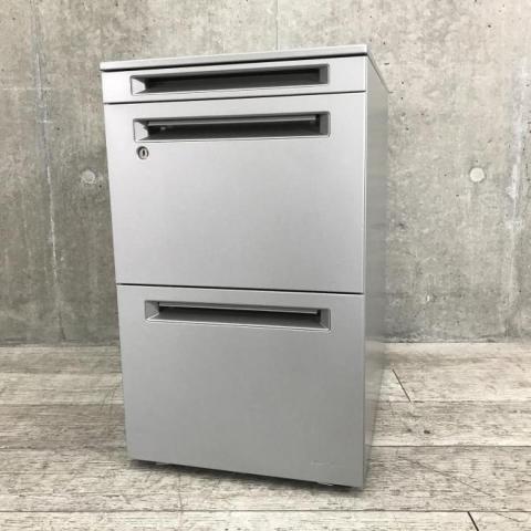 【中古】アドバンス DNC1CX Z637 オカムラ（okamura） ワゴン3段