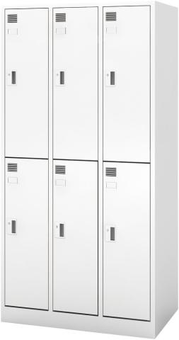 【新品】システム  ウチダ（UCHIDA) 6人用更衣ロッカー