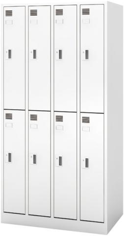 【新品】システム  ウチダ（UCHIDA) 8人用更衣ロッカー