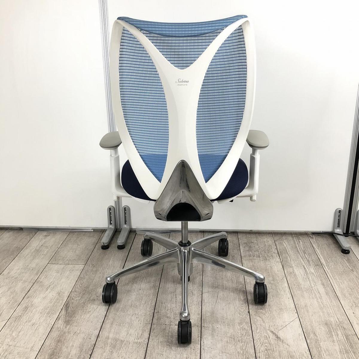 【中古】 サブリナ オカムラ/okamura 肘付ハイバックチェア 中古】サブリナ オカムラ/okamura 肘付ハイバックチェア 535638
