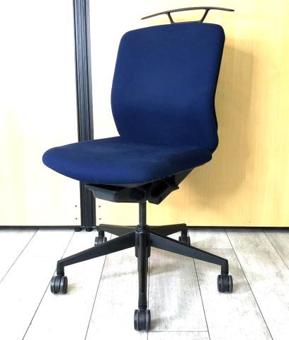 【中古】クレネ KRA-00C　KA-100BBAL PA ウチダ（UCHIDA) 肘無ミドルバックチェア