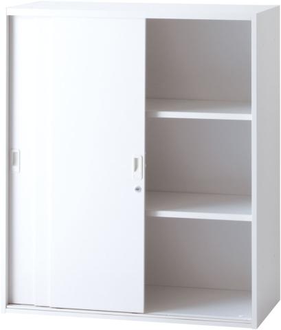 【新品】BEストレージ  ウチダ（UCHIDA) ローキャビネット／引き違い