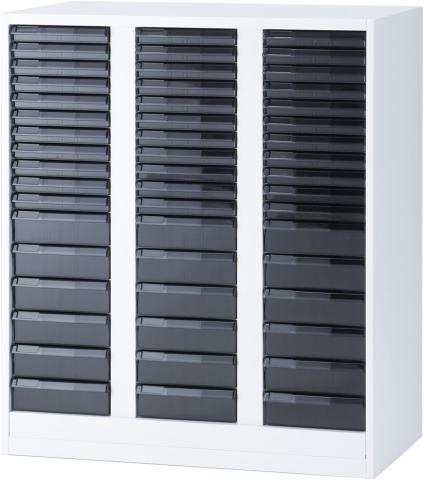 【新品】BEストレージ  ウチダ（UCHIDA) ローキャビネット／クリスタルトレー