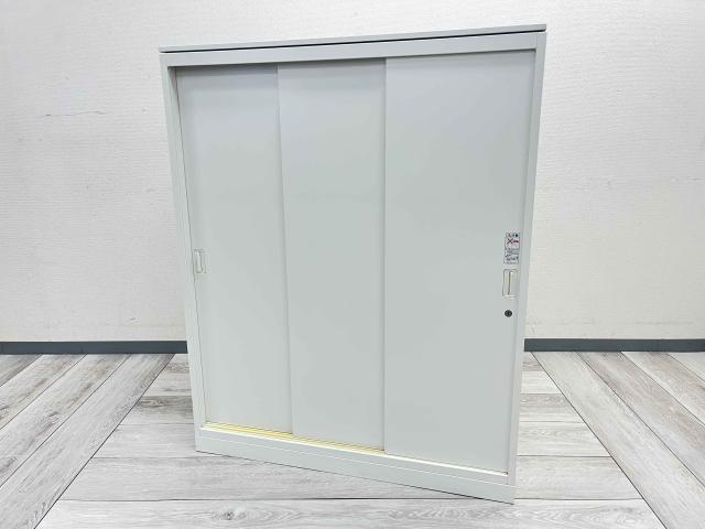 【中古】レクトライン 4B453Y ZA75 オカムラ（okamura） ローキャビネット／引き違い