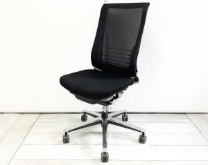 【6脚入荷】【先進ワークスタイルに対応する革新的機能と最高の座り心地！】■コクヨ（KOKUYO）　インスパイン（INSPINE）　ハイバック　肘付き　背面メッシュ　■ランバーサポート付き　■ブラック　オフィスバスターズ梅田本店