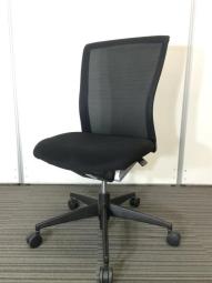 【在庫入替セール品】【上半身の動きにフィット・体を包み込むメッシュ張地！】　■コクヨ（KOKUYO）　フォスターエトス (ETHOS)　背面メッシュ　■ブラック　【弊社使用欄：A01000622】