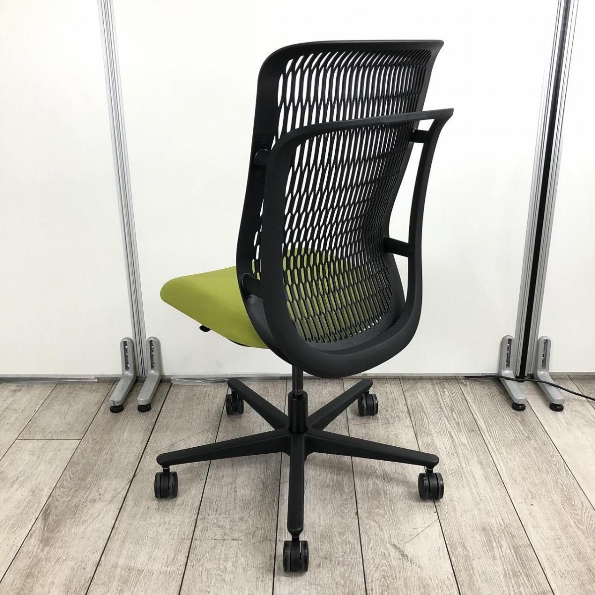 【未使用】内田洋行　ウチダ　AJチェア　ハイバック　肘なし　ブラック 中古】AJチェア ウチダ/UCHIDA 肘無ハイバックチェア 524678