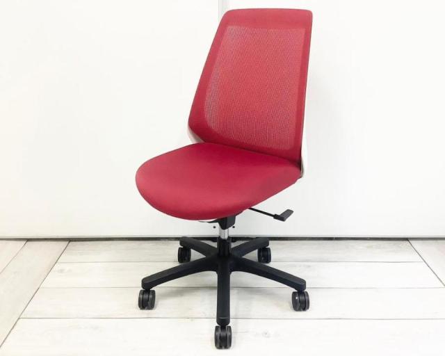 【中古】ノナ KZ-330JB-W9M4 イトーキ（ITOKI） 肘無ハイバックチェア