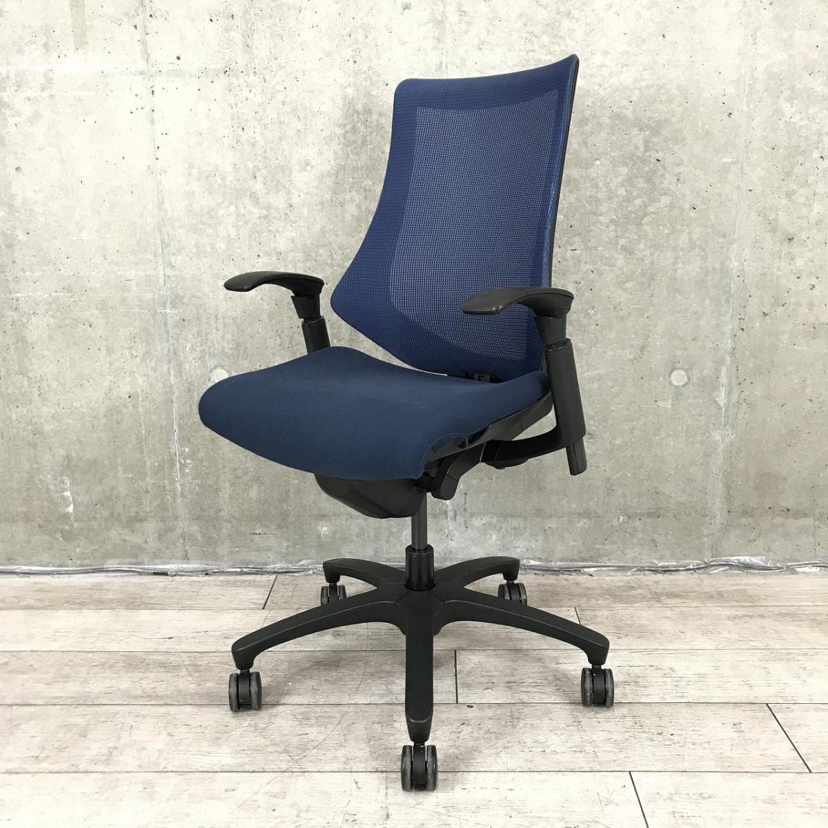 【関東倉庫在庫品】【腰部が安定するハイパフォーマンスチェア！】■イトーキ製　エフメッシュ　肘付ハイバックチェア　■ブルー【弊社使用欄：A00977601】【ECBMC】【在庫入替セール品につき限定特価！】
                        エフメッシュ
                                    中古
            