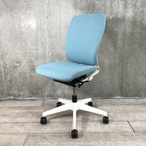 【中古】フルゴ KF-430GB-W9S4 イトーキ（ITOKI） 肘無ハイバックチェア