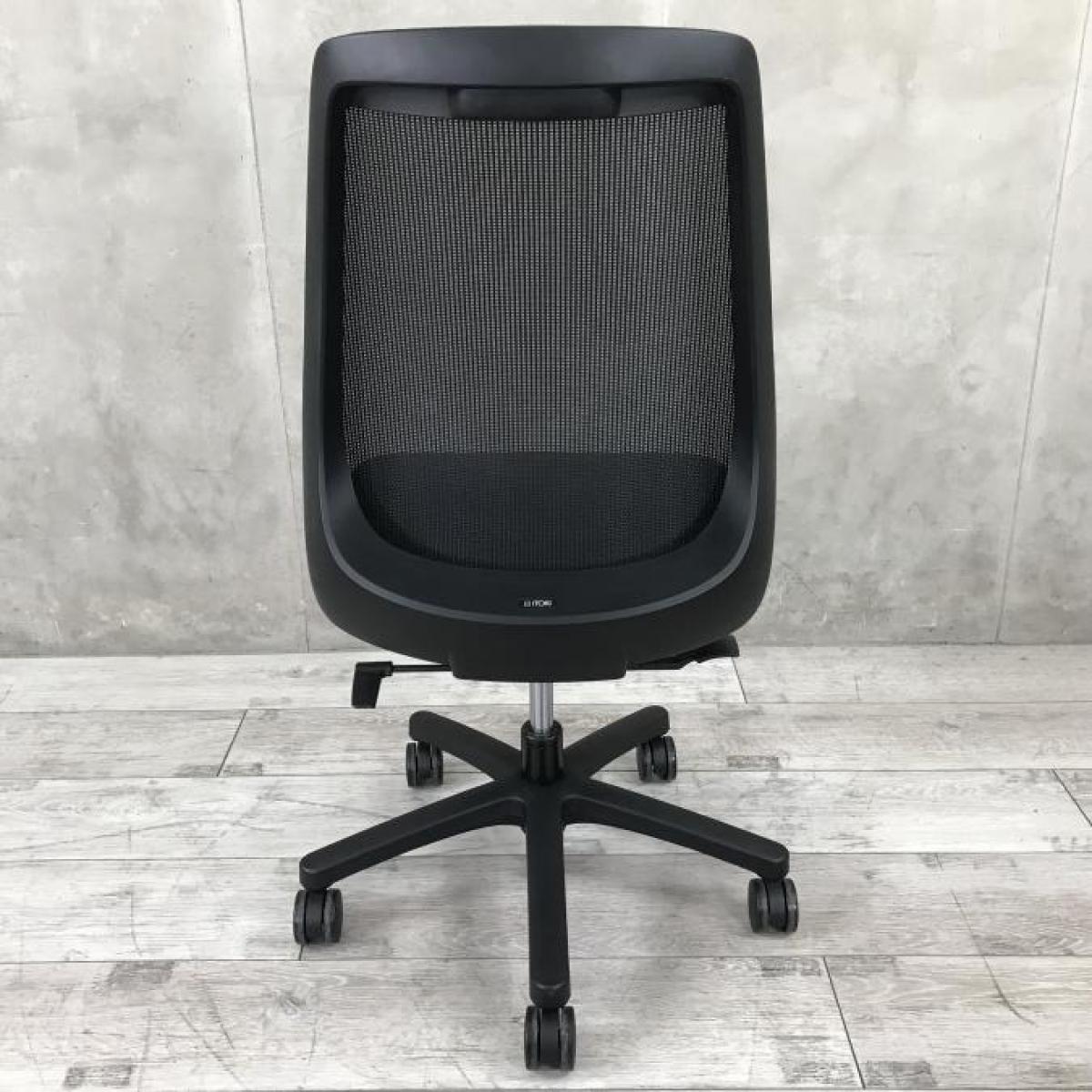 中古】ノナ イトーキ/ITOKI 肘無ハイバックチェア 524836 - 中古