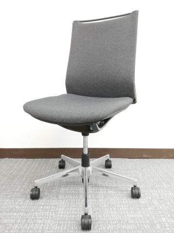 【中古】モード  オカムラ（okamura） 肘無ミドルバックチェア
