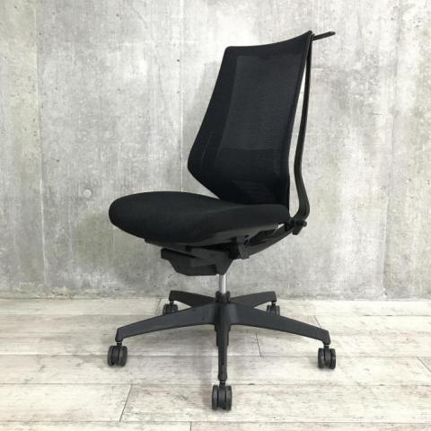 【西】コクヨ製(kokuyo)　デュオラ　メッシュ【福岡オフィス家具】【福岡中古家具】【中古事務什器】【中古チェア】【中古椅子】
